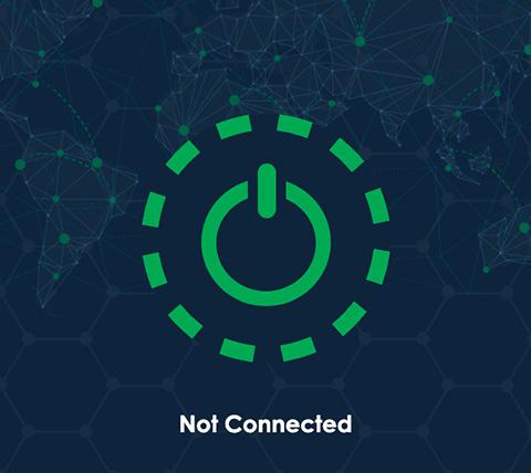 Top10VPN connect step 1, tap on button to connect to VPN